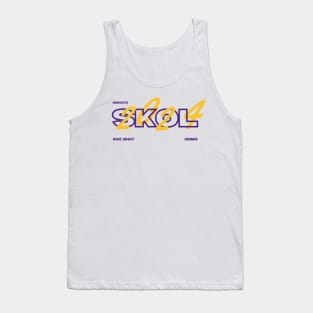 MINESSOTA, WAIT WHAT SKOL VIKINGS Tank Top